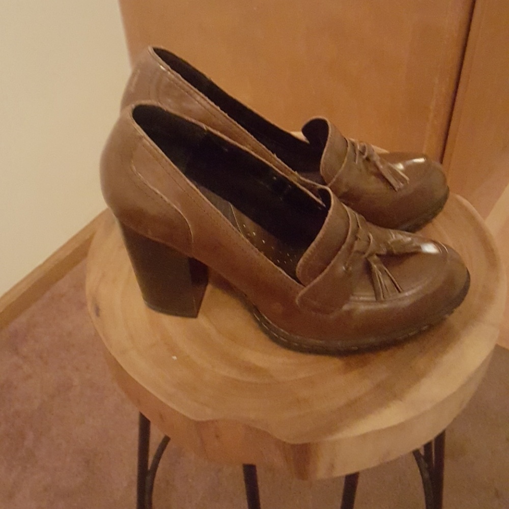 Born, heeled loafers